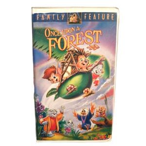 Once Upon a Forest 1993 VHS 20th Century Fox Animated Movie